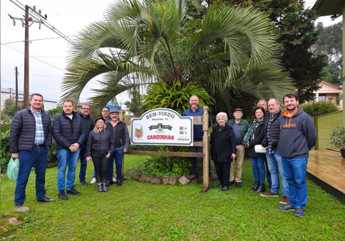 Visita dos Conselheiros da Câmara Especializada da Engenharia Florestal (CEEF) do CREA Florianópolis/SC